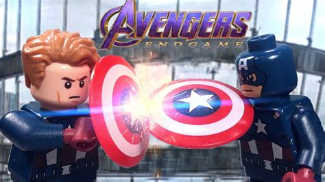 LEGO Avengers Endgame: Captain America vs Captain America - YouTube