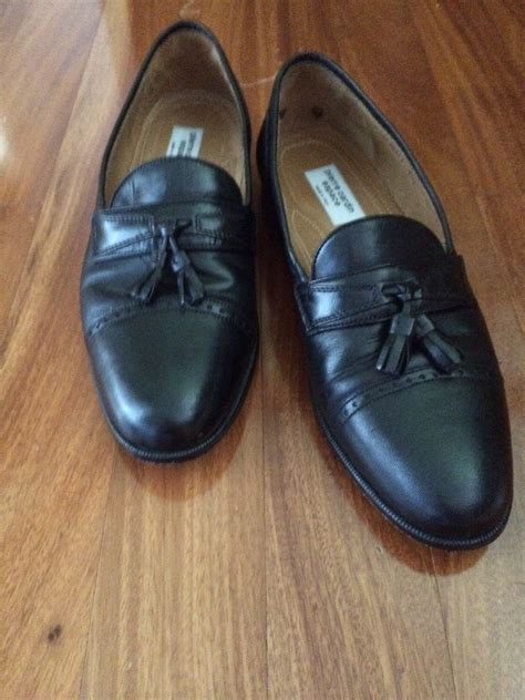 Vintage Pierre Cardin Shoes Men's Shoes Black Leather | Etsy | Leather ...