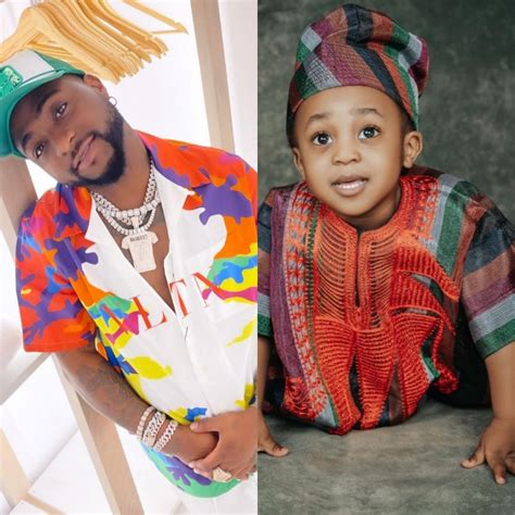 Davido shares new photos of his son with Chioma to celebrate him as he ...