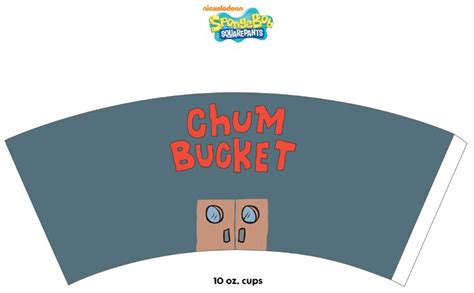 http://www.nickelodeonparents.com/spongebob-chum-buckets/ | Spongebob party, Spongebob birthday ...