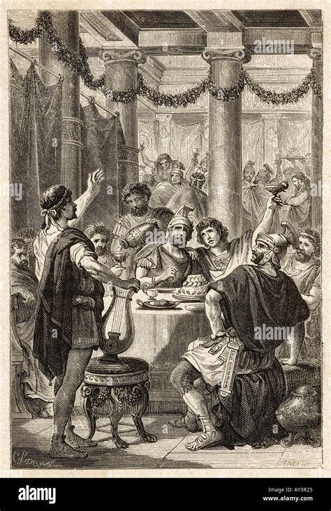 Ancient roman banquet hi-res stock photography and images - Alamy