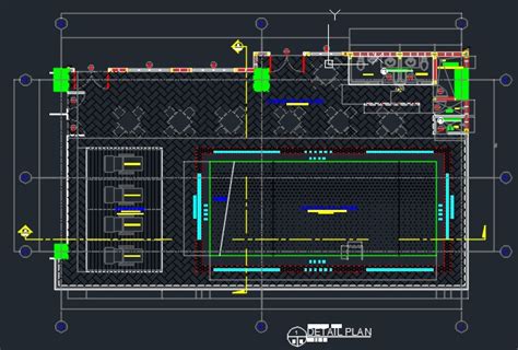 Swimming Pool Plan Section And Details - Files, Plans and Details