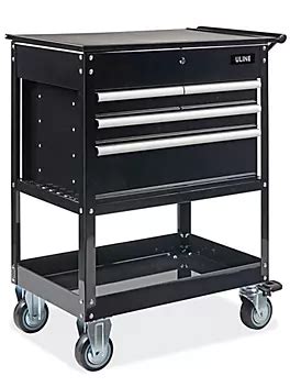 Uline Tool Cart - Black H-8520BL - Uline