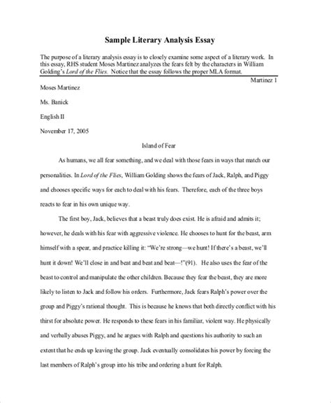 😝 Literary analysis essay. Literary Analysis ~ Definition & Step. 2022 ...