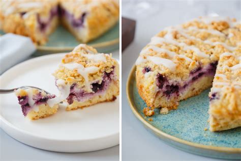 Blueberry Cheesecake Crumb Cake is Like 2 Desserts in 1!