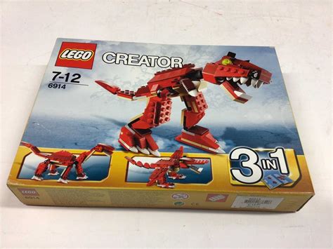 Lot 17 - Lego Creator 6914 Dinosaur 3 in 1, 5764 Robot