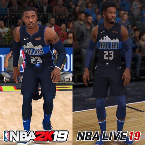 Comparing the Mavs on NBA 2K19 vs. NBA Live 19 - Mavs Moneyball