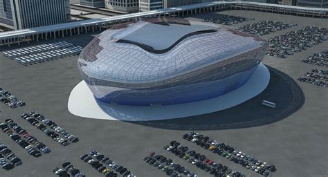 Futuristic Stadium Design by Rémy Trappier - Design Ideas