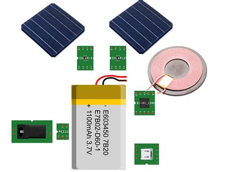 Solar Power Bank with Wireless Charging | Nevon Projects