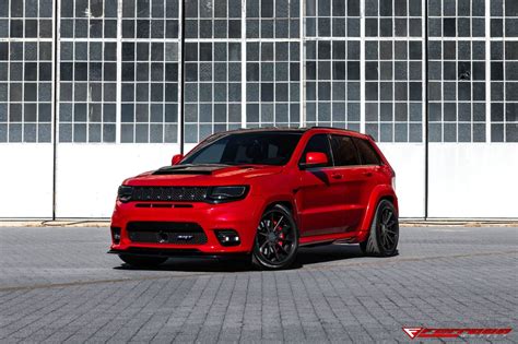 2018 Jeep Grand Cherokee SRT Red Ferrada FR4 Wheel | Wheel Front