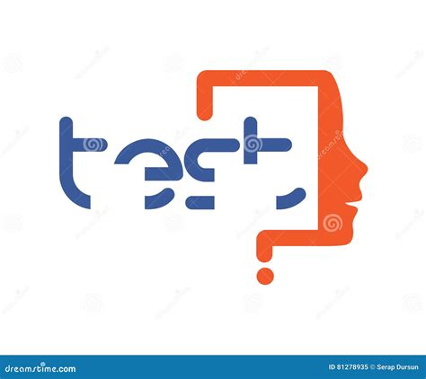 Test Logo Design stock illustration. Illustration of exam - 81278935