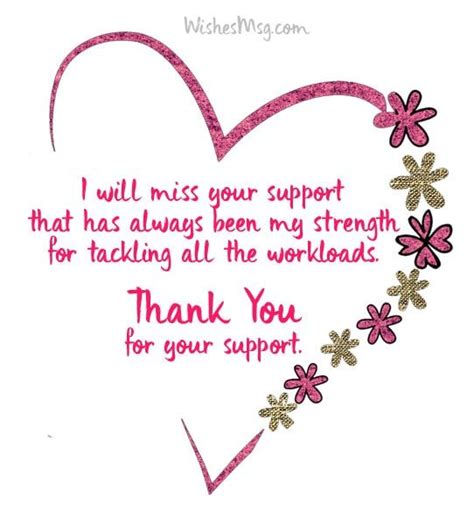 Thank You Messages for Colleagues & Appreciation Note - WishesMsg ...