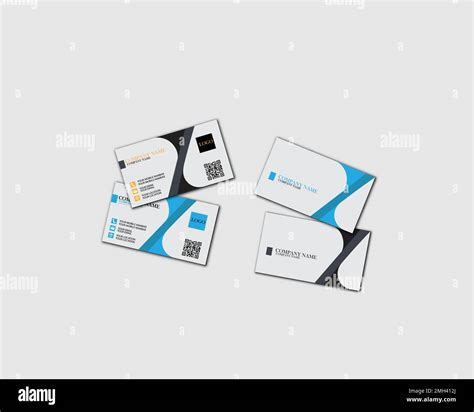 Business card layout editable design Stock Vector Images - Alamy