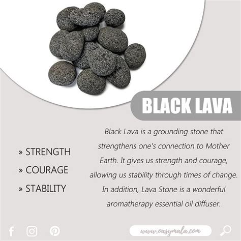 VOLCANIC BLACK LAVA STONE MEANINGS | Lava stone, Lava stone jewelry ...