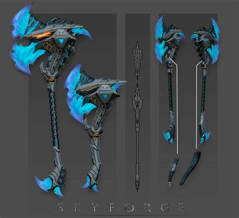 ArtStation - legendary revenant axe concept