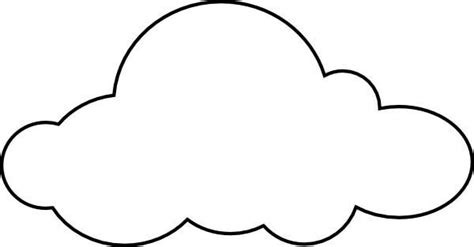 How to Draw a Clouds Coloring Page - NetArt | Dessin de nuage ...