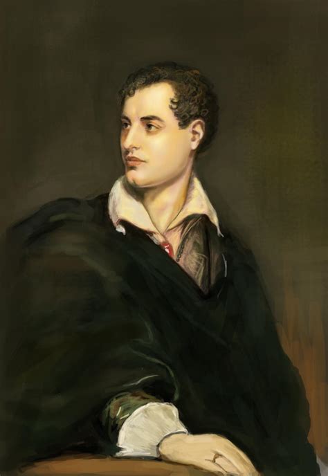 Lord Byron portrait study by dashinvaine on DeviantArt