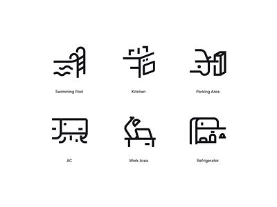 Browse thousands of Hotel Amenities Icons images for design inspiration | Dribbble