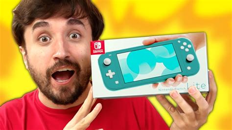 O NOVO SWITCH!!! - Nintendo Switch Lite - YouTube
