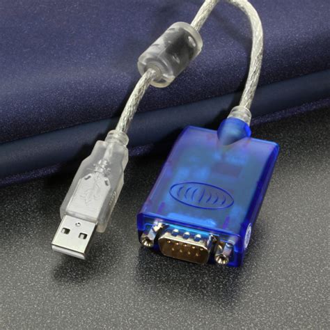 PRO Single Port USB to Serial Adapter with Activity LED 3ft.