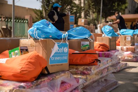 UNICEF Libya on Twitter: "292 families including 584 #children received relief items, hygiene ...