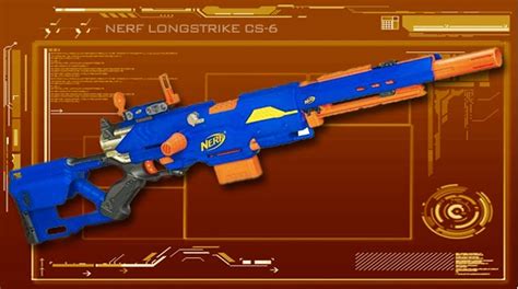 Urban Taggers.: Review: Nerf N-Strike Longstrike CS-6