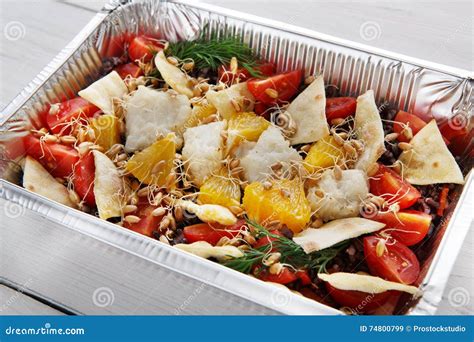 Healthy Food in Boxes, Diet Concept. Stock Image - Image of fruit ...