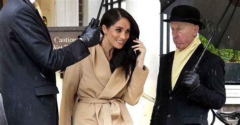 Meghan Markle Returns to the U.K. After Royal Exit