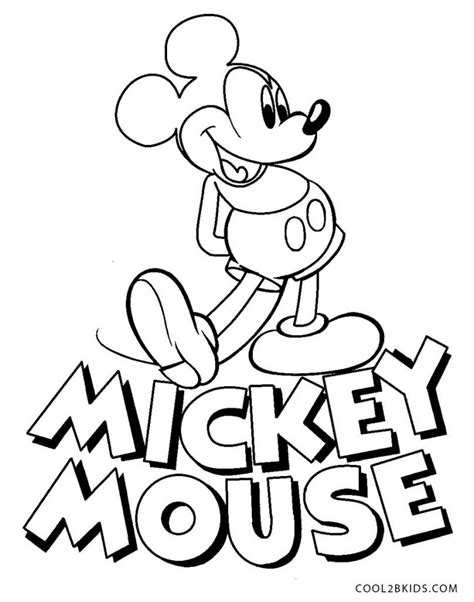 Coloriage Mickey 1228222129 Mickey Mouse Clipart Disney Coloring ...