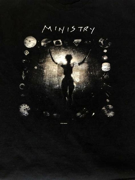 Band Tees × Vintage Ministry Black Tee - Gem