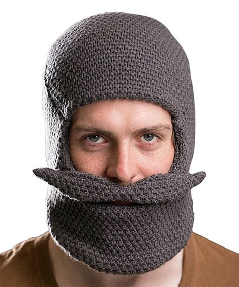 Look at this Gray Icelandic Beard Wool-Blend Balaclava - Kids