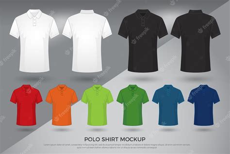 Free Vector White Polo Shirt Mockup | manminchurch.se