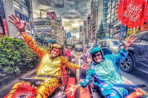 Private Go-Karting Tour of Shinjuku with Cartoon Costumes 2024 - Tokyo ...