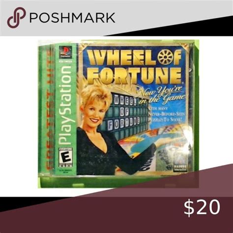 Wheel of Fortune PlayStation greatest hits game | Wheel of fortune, Hit ...