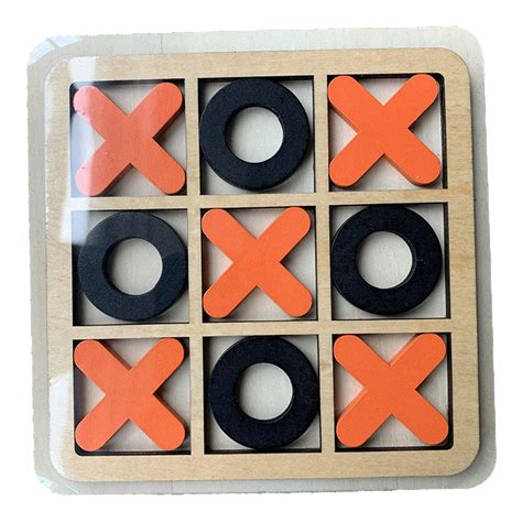 Buy Tic-Tac -Toe Wooden Game , Tic-Tac -Toe Board Game, Mini Tic-Tac ...