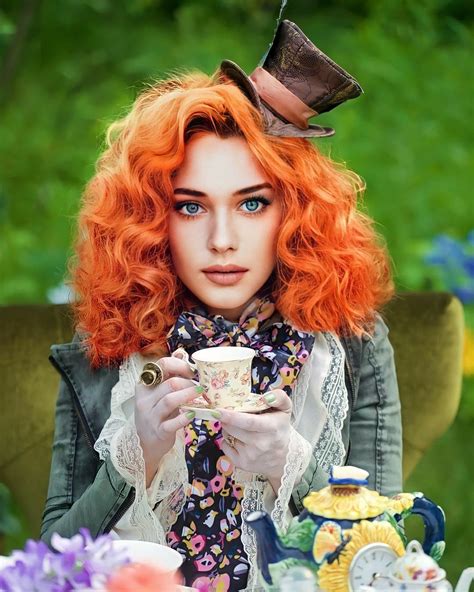 Petricore's Tea Party | Red hair halloween costumes, Red hair costume ...