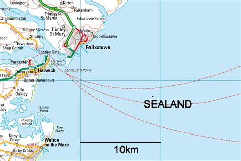 30km map of Sealand - MDFS::Docs.Geography.Sealand.30km