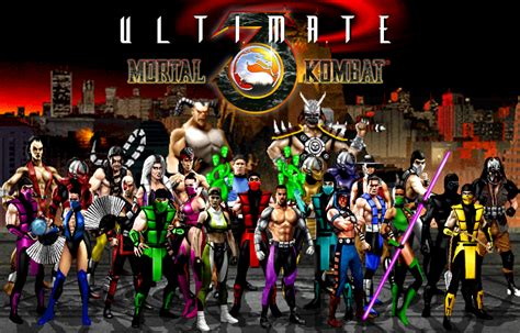 Mortal Kombat 3 Ultimate All Characters Team by DeathColdUA on DeviantArt