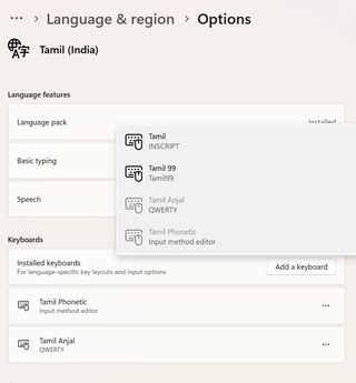 Murasu Anjal Tamil keyboard is now part of Windows 11 OS : r/tamil