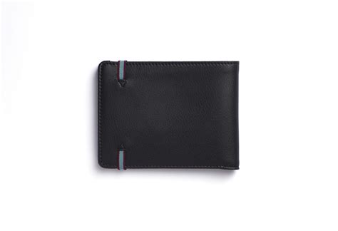 Black Minimalist Wallet 11.5x8.5 by Carré Royal