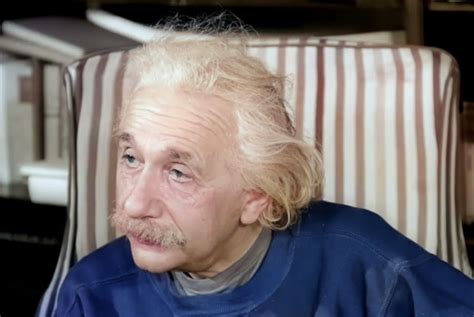 Albert Einstein Appears in Remarkably Colorized Video & Contemplates the Fate of Humanity After ...