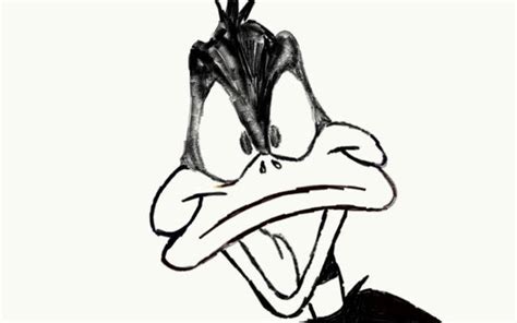 Daffy Duck Pencil Drawing by joshuadrawsthings on DeviantArt