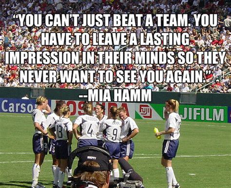 Inspiring Mia Hamm Quotes For Girls Sport. QuotesGram