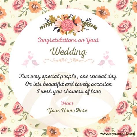 Make Wedding Congratulations Wishes Quotes Card | wishes greeting card | Wedding congratulations ...