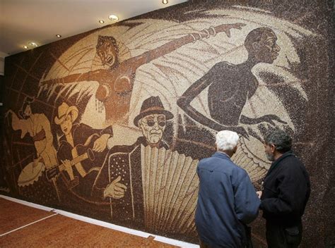 World's Largest Coffee Bean Mosaic | Amusing Planet