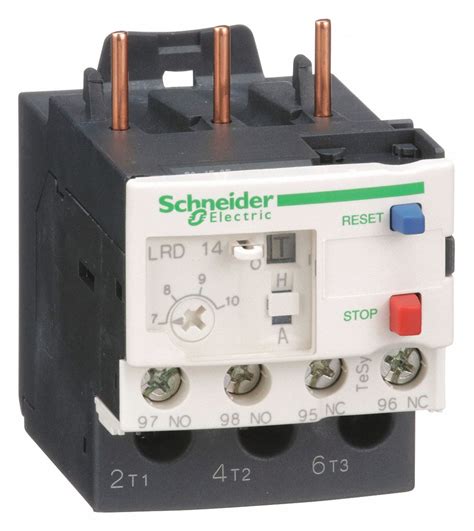 SCHNEIDER ELECTRIC IEC Style Overload Relay, Mfr. Series LC1D09 to ...