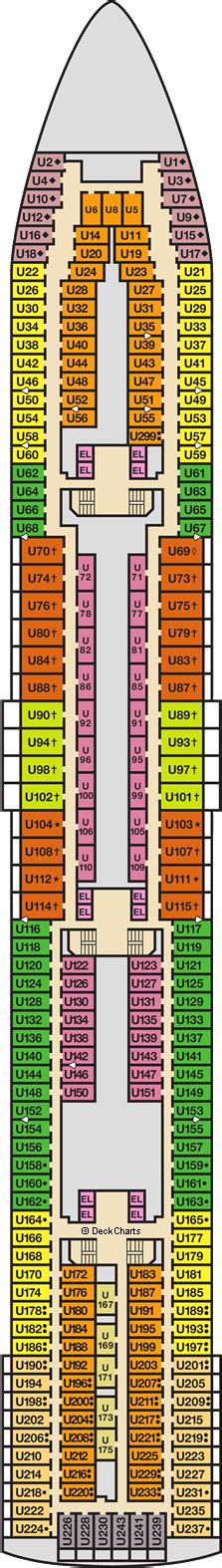 Carnival Sensation Deck Plans: Ship Layout, Staterooms & Map - Cruise Critic