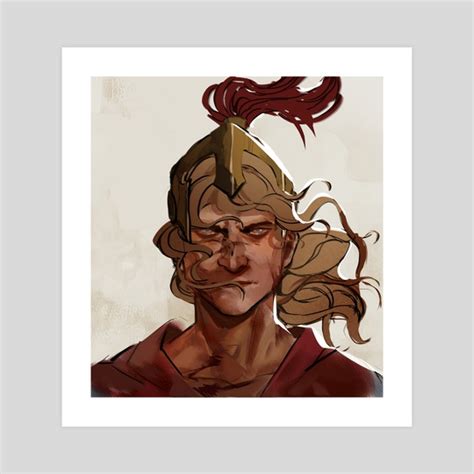 Achilles come down, an art print by Wolfy thewitch - INPRNT