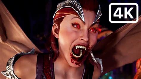 Mortal Kombat 1 Nitara VAMPIRE Reveal (New Character) Gameplay Trailer ...