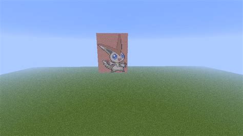 Pokemon Pixel Art #494: Victini! Minecraft Map